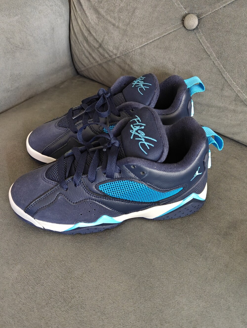 Nike Air Jordan MVP 92 (Kids) - Obsidian / Dark Powder Blue